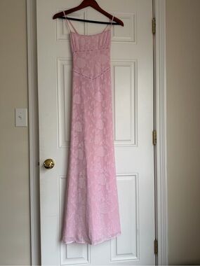 satin and lace bridesmaid dresses Mermaid Satin Lace V-neck Appliqued Wedding Dresses With Chapel Train, MW603 main image 1